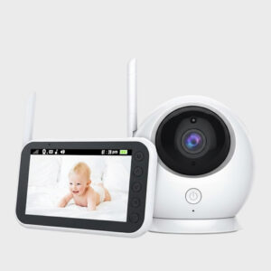 Living Needs - HD Babyfoon met Camera - Nachtzicht & Zoomfunctie - 300m Bereik - Met 8 Slaapliedjes