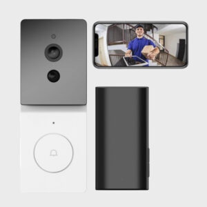 Living Needs – Draadloze Deurbel – Videodeurbel – Deurbel met Camera – Gratis Cloudservice