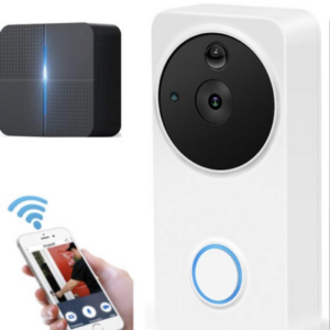 Living Needs – Draadloze Deurbel – HD Video Deurbel – Deurbel met Camera – 1080P HD Wit
