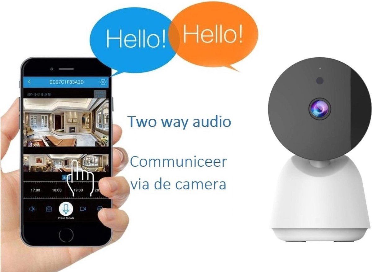 Living Needs Baby Camera - Babyfoon met Camera - Spraakfunctie - Bewegingsdetectie - Image 3