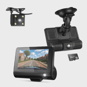 Living Needs Dashcam Auto – Voor & Achter Full HD Camera – Parkeerstand – G-sensor – Nachtvisie – 170° Groothoek